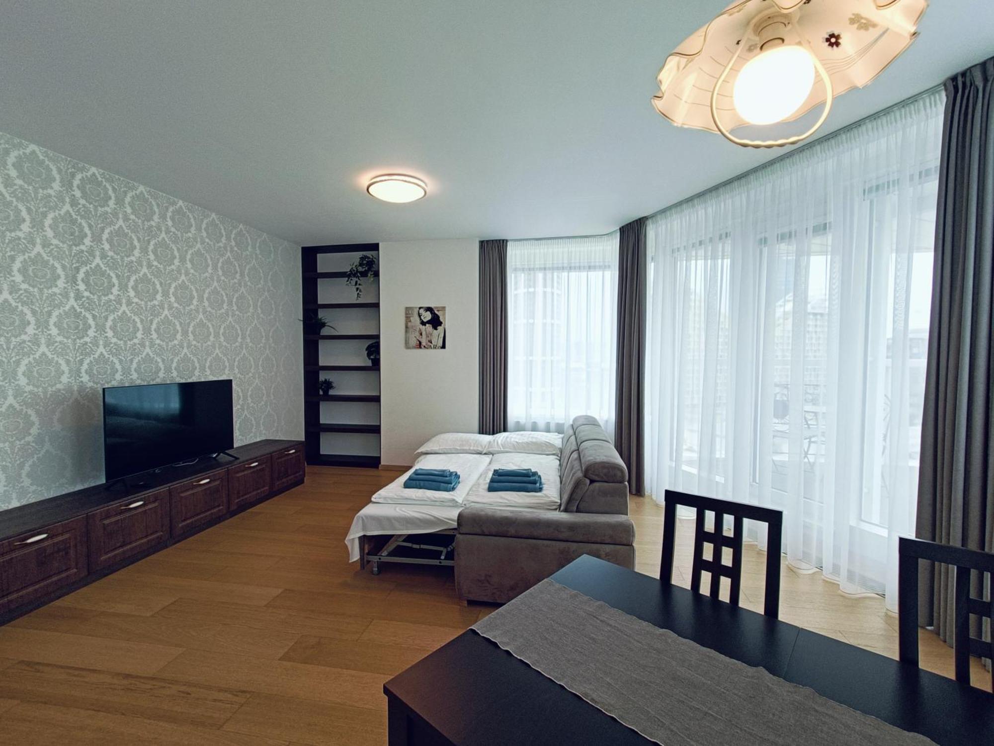 Sag Panorama City Apartment 3 Rooms Free Parking Free Wifi Μπρατισλάβα Εξωτερικό φωτογραφία